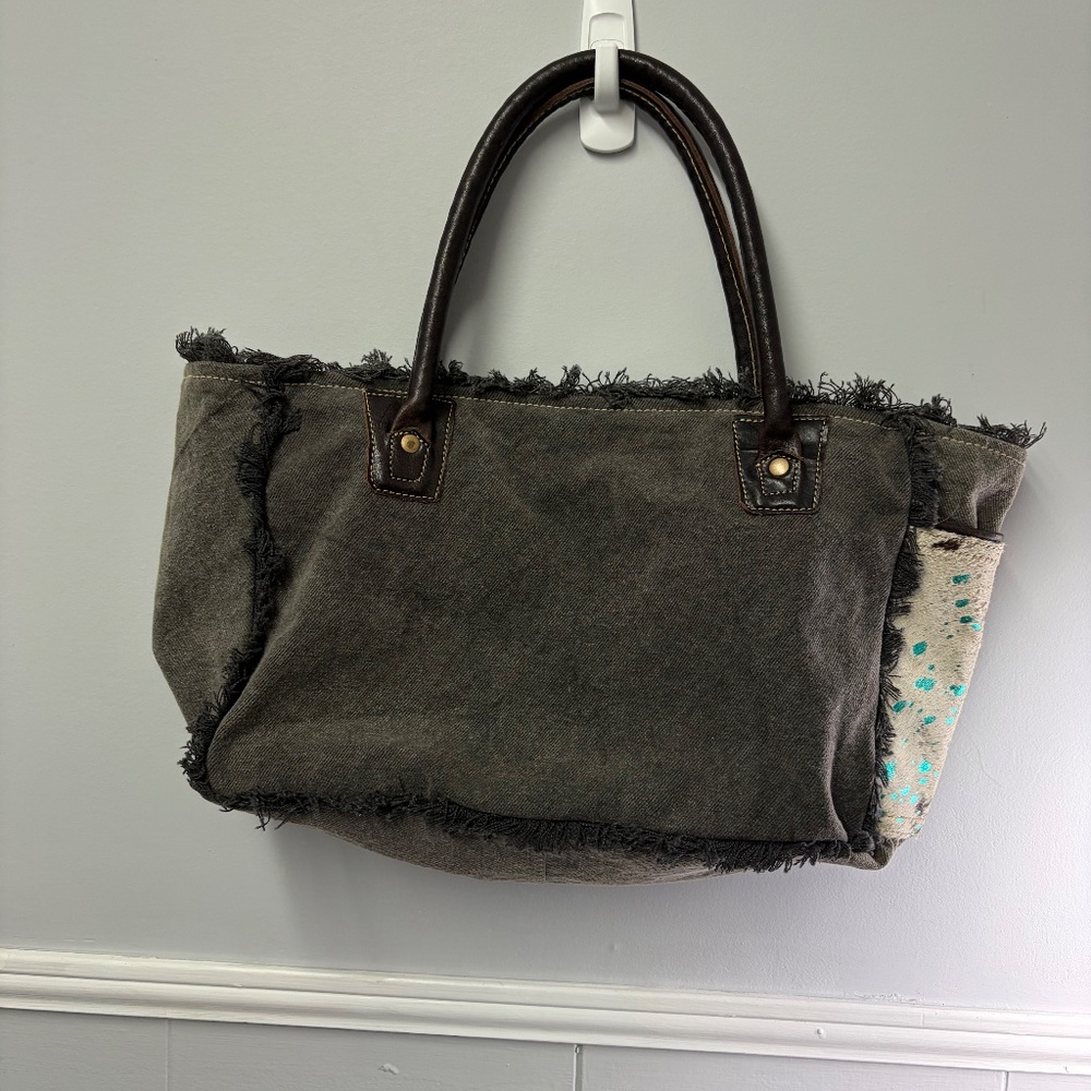 Patchwork Tote Bag - Multicolor - image 6